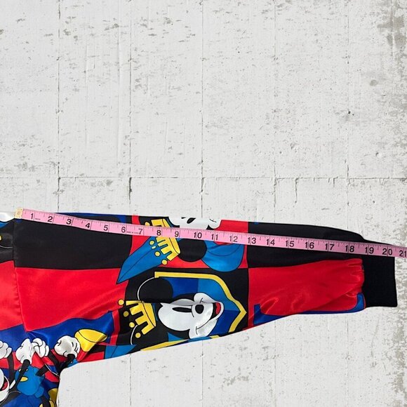 Walt Disney Mickey Mouse Bomber Jacket Vintage 90’s Large - Picture 13 of 13